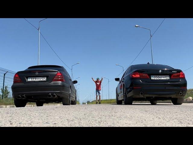 Новые технологии против мощности | BMW 530 g30 vs Mercedes 3.2 AMG