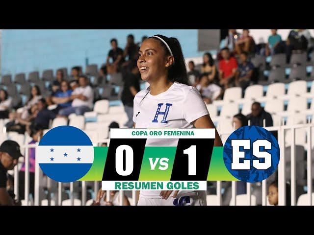 Honduras cae en casa ante EI SaIvador 0-1 en el tercer partido a la Copa Oro Femenina 2023