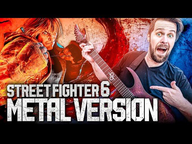 Street Fighter 6 (Ken's Theme) goes harder! Spirit of the Flame  Metal Version