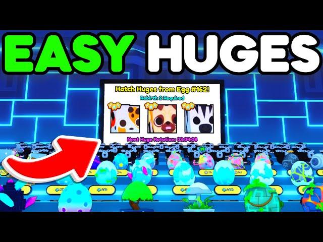 The ULTIMATE Guide To Hatching HUGE PETS In Pet Simulator 99!