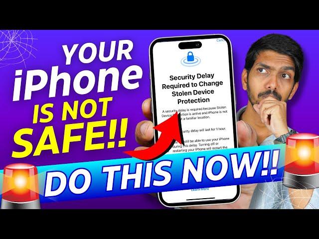 5 Unknown Security Settings in iPhone - SAVE it From Theft NOW!! [Full Guide]