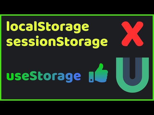  Master useStorage with VueUse – Effortless Data Persistence in Vue.js!