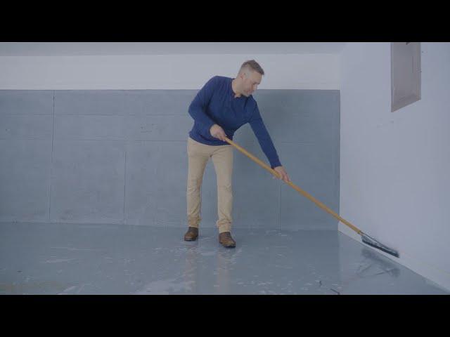 How to Apply Rust-Oleum RockSolid Garage Floor Coating Over a Painted Garage Floor