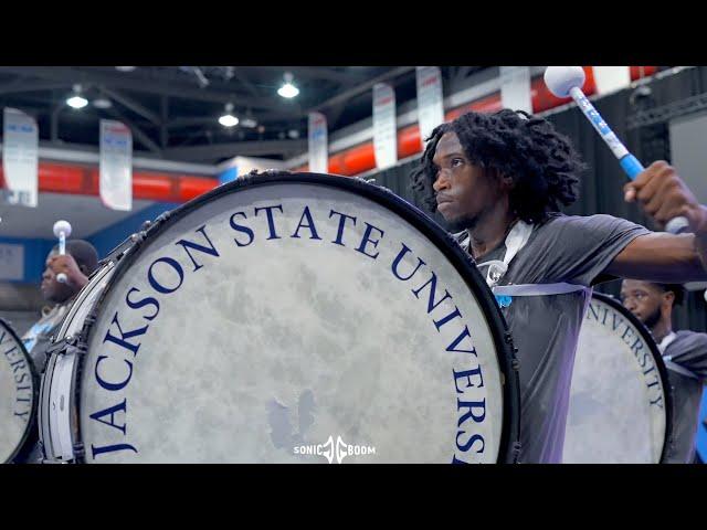 THEE MERGE | Freshmen vs. Upperclassmen Percussion | Jackson State University WT 2023 