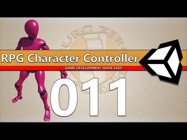 RPG Character Controller 011 - Unity 5 Root Motion