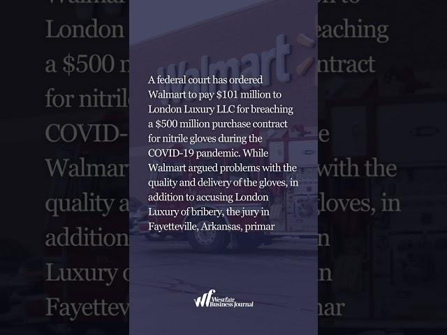 Walmart loses $101M verdict to New Rochelle business