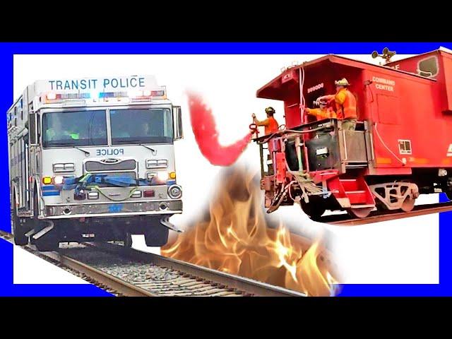 Firefighting and Police Trains