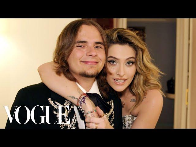 Paris and Prince Jackson Get Ready Together | Vogue