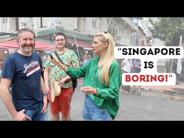 What tourists REALLY think of Singapore