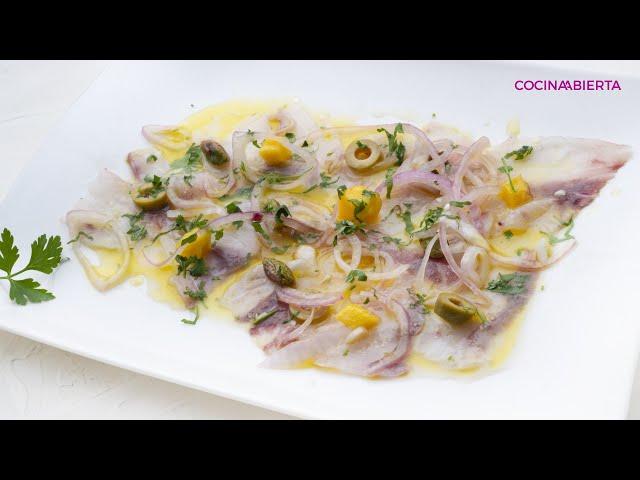 Tiradito con corvina de Joseba Arguiñano //Cocina Abierta de Karlos Arguiñano