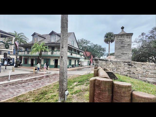 The Oldest City In America On Last Day Of Year - St Augustine Florida / Wax Museum & Old Jail Tour