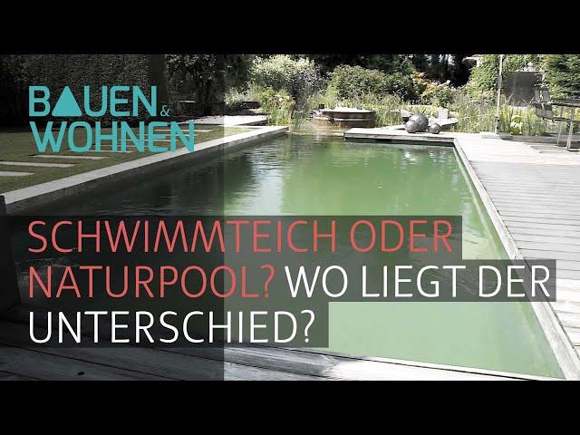 Garten / Pool: So cool ist ein Naturpool und das ist der Unterschied zum Pool?