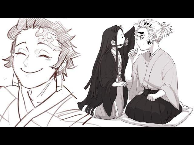 Tanjiro Gives Nezuko Marriage Options Funny Demon Slayer COMIC DUB - Comic Dubs