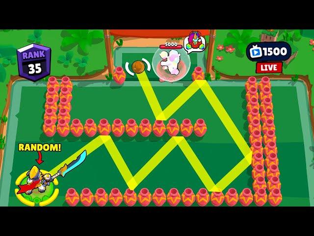 *OMG* RANK 35 RANDOM TRICKSHOTS! | Brawl Stars 2024 Funny Moments & Glitches & Fails #1301