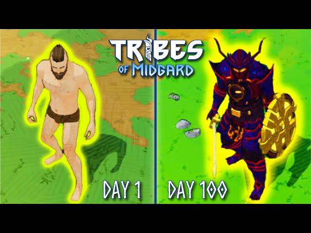 I Played 100 Days of Tribes of Midgard