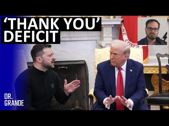 Oval Office Erupts in Anger as Trump and Vance Demand Respect from Zelensky | Dangers of Narcissism