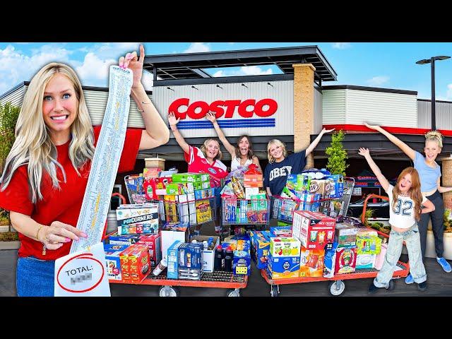 GROCERY SHOPPING for an ENTIRE YEAR! COSTCO HAUL!!