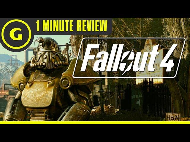 Fallout 4 - 1 Minute Review