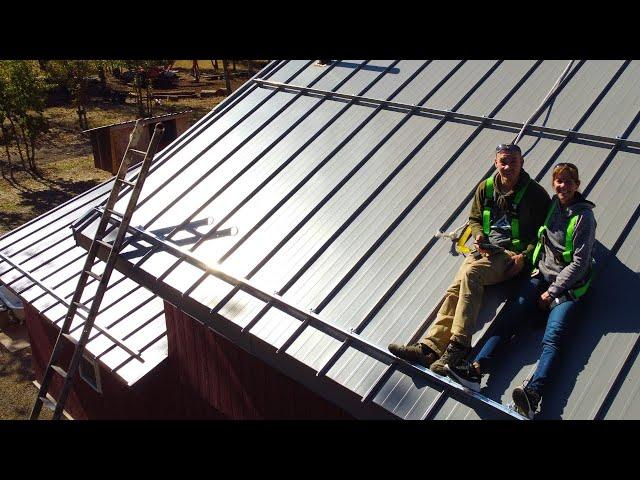 Installing Snow Guards on My Parent's 2 Story House