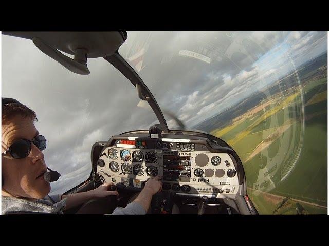 GoPro Flying HD - A flight to Old Sarum for circuits