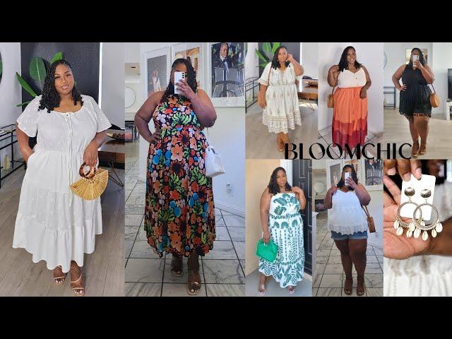 SIZES 10 TO 30! FIRST *plus size* Bloom Chic Try-on Haul! Summer 2024