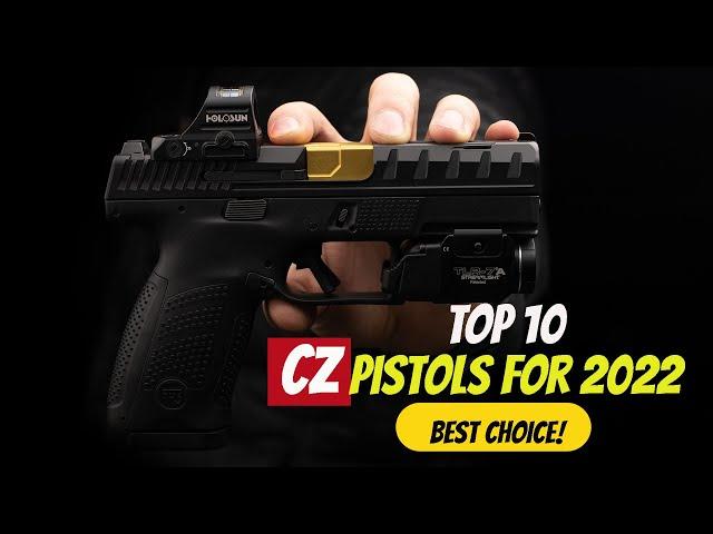 TOP 10 The Best CZ Pistols in 2022 || T-MAN REVIEW
