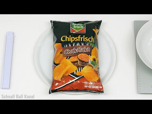 Unboxing German Foods: Funny Frisch - Chipsfrisch - Chakalaka - Potato Chips - Crisps - 150gr Pack