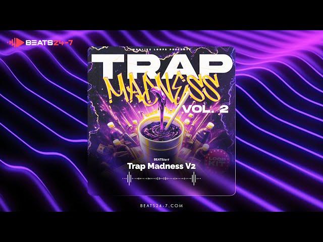 Royalty Free Trap Loops Kit 2024 "Trap Madness V2" Melody Loop Kit Trap Loops & Hip Hop Samples Pack