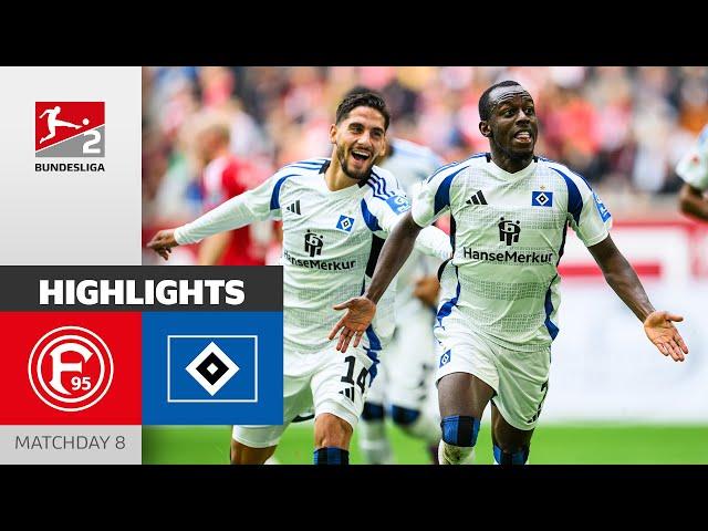 HSV Beats League Leaders | Fortuna Düsseldorf - Hamburger SV 0-3 | Highlights | MD 8 - Bundesliga 2