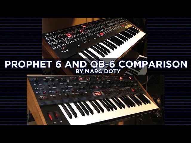 02-The DSI/Oberheim OB-6: Prophet 6 Comparison- Oscillators