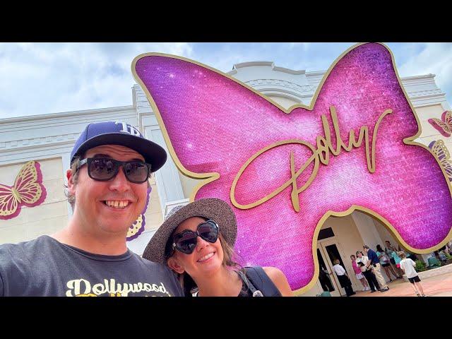 The Dolly Parton Experience Opening Day At Dollywood - Full Tour of New Dolly Museum & WE SAW DOLLY