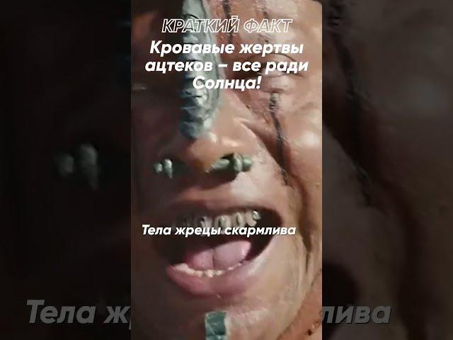 Краткий Факт: Кровавые жертвы ацтеков – все ради Солнца!