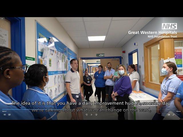 Improving Together on Forest Ward at the Great Western Hospital