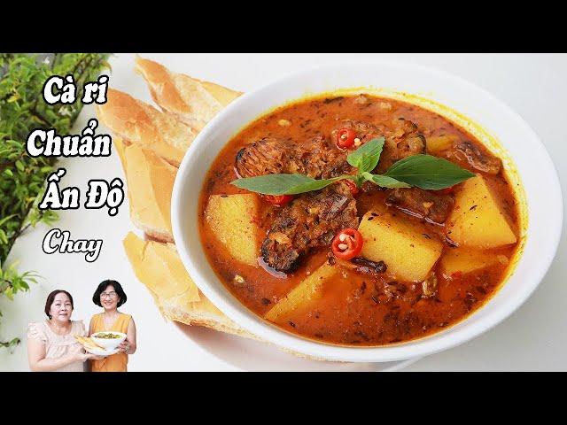 Cà Ri chay chuẩn Ấn Độ từ đầu bếp chuyên món Ấn - Indian Vegetarian Curry| Ù thích ăn chay