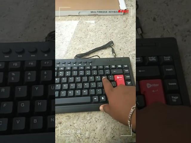 Unboxing My new Keyboard and mouse for laptop ⌨️️