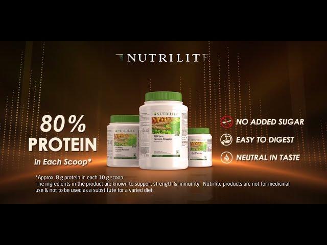 Nutrilite All Plant Protein Powder: Protein partner for everyone!