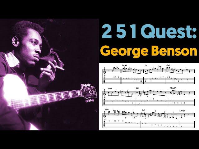 George Benson: Tasty 2 5 1 Lines (Lesson & PDFs)