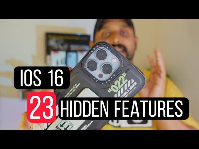 iOS 16 Hidden Features- in Malayalam | 23 Best Features iOS 16