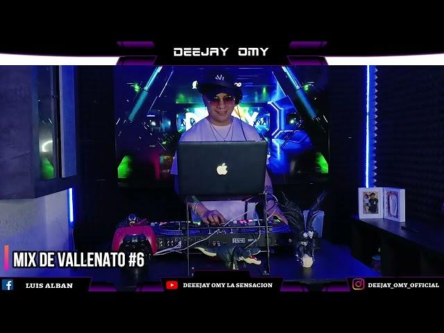 MIX DE VALLENATO #6 BY DEEJAY OMY LA SENSACION 