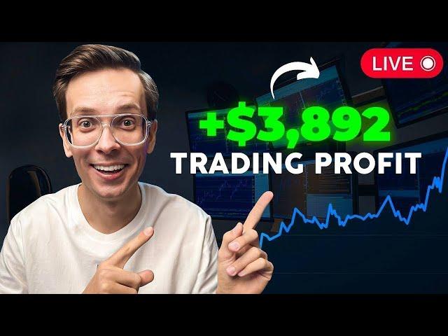 HOW I MADE $3,892 in 8 MIN - NEW TRADING STRATEGY | OLYMP TRADE WINNING TRICK