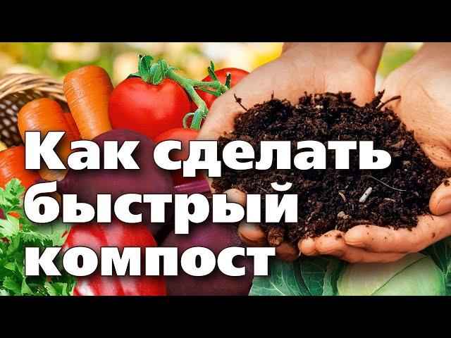 ДЕЛАЕМ КОМПОСТ ЗА СЕЗОН. Секретная добавка в компостную кучу