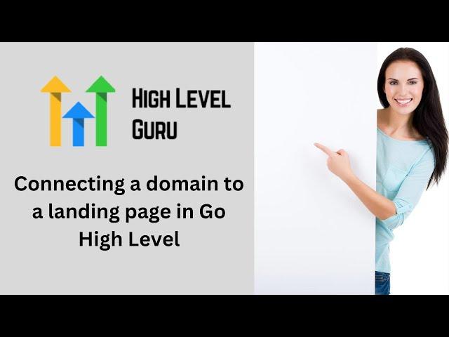 Attach domain to Go High Level landing page