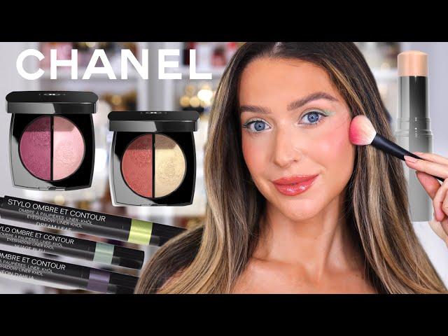 NEW CHANEL SUMMER 2024 MAKEUP COLLECTION REVIEW! JARDIN IMAGINAIRE BLUSH HIGHLIGHTERS & MORE!