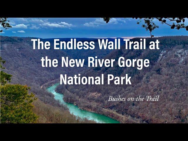 The Endless Wall at the New River Gorge National Park in West Virginia