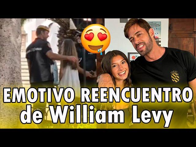 ASÍ ha sido el EMOTIVO REENCUENTRO de William Levy y SU HIJA Kailey en España