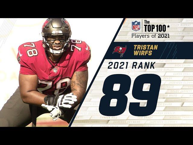 #89: Tristan Wirfs (T, Buccaneers) | Top 100 Players of 2021