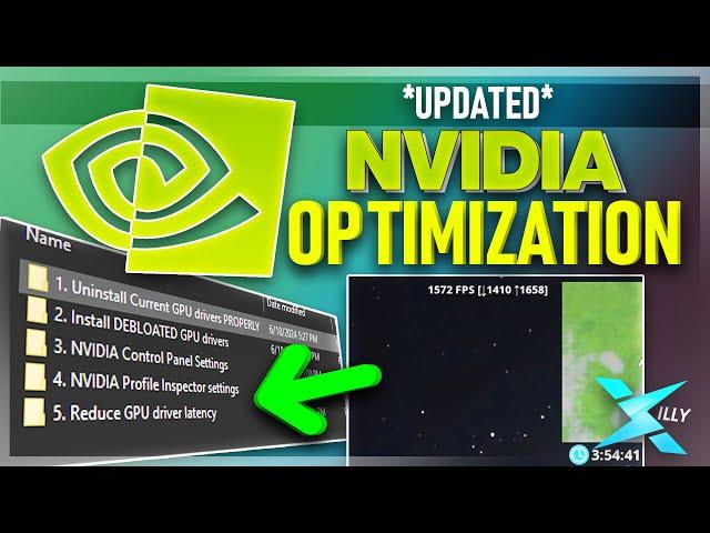 FIX LOW FPS and HIGH INPUT LAG on NVIDIA graphics cards
