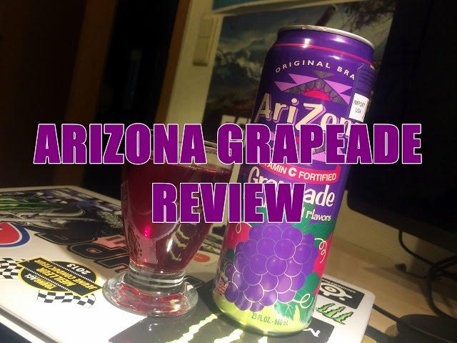 Soda & IcedTea Review #1 - "AriZona Grapeade"