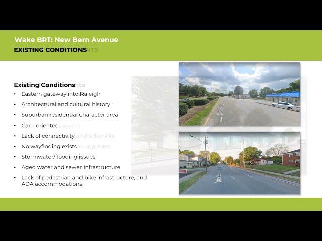 Wake Bus Rapid Transit: New Bern Avenue Corridor