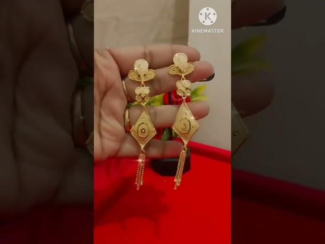 P.C.CHANDRA jewellery#Latest gold earring @sanjupc37exclusive desig collection @gold#shorts